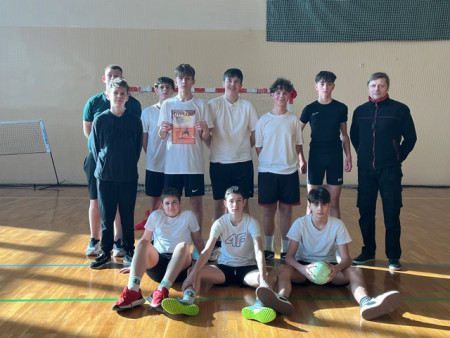 MIĘDZYGMINNE IGRZYSKA MŁODZIEŻY SZKOLNEJ W PIŁCE RĘCZNEJ CHŁOPCÓW, ŁOMAZY, 11.02.2026